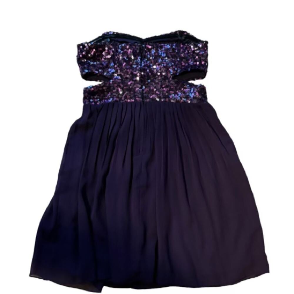 Women’s Speechless Sequins Strapless Lined Dress Sz 5